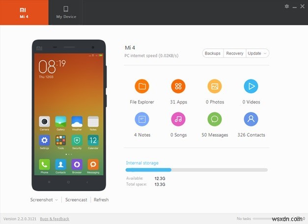 Top 5 Thay Thế Mi PC Suite Quản Lý Điện Thoại Xiaomi