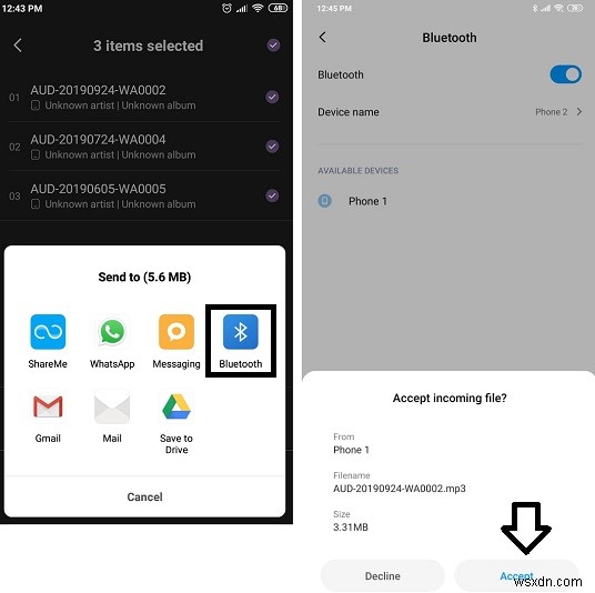 Giải Pháp Nhanh Chuyển Nhạc Từ Android Sang Android