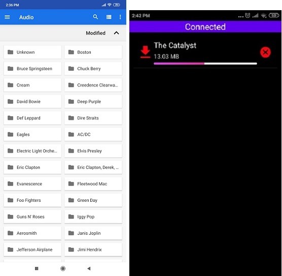 Giải Pháp Nhanh Chuyển Nhạc Từ Android Sang Android