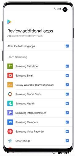 Thiết lập Samsung Galaxy S21/S22 lần đầu [Hướng dẫn thiết lập ban đầu]