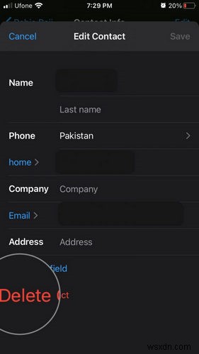 Cách xóa liên hệ bị chặn trên WhatsApp