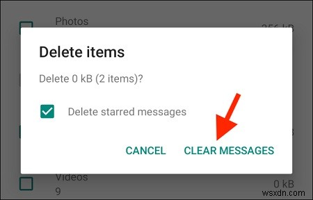Cách giảm dung lượng WhatsApp trên iPhone và Android