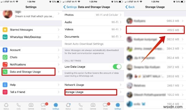 Cách giảm dung lượng WhatsApp trên iPhone và Android