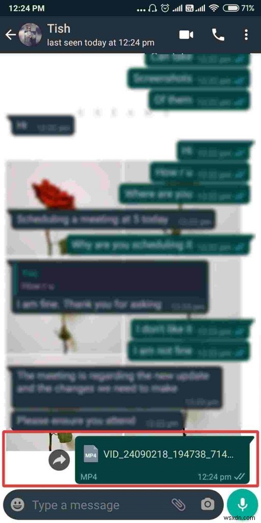 Cách gửi video dài trên WhatsApp?