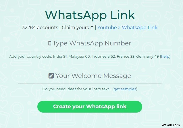 Top 5 công cụ tạo liên kết ngắn WhatsApp cho người dùng