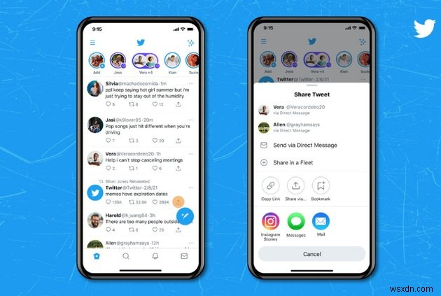 Cách chia sẻ Tweet lên Instagram Story