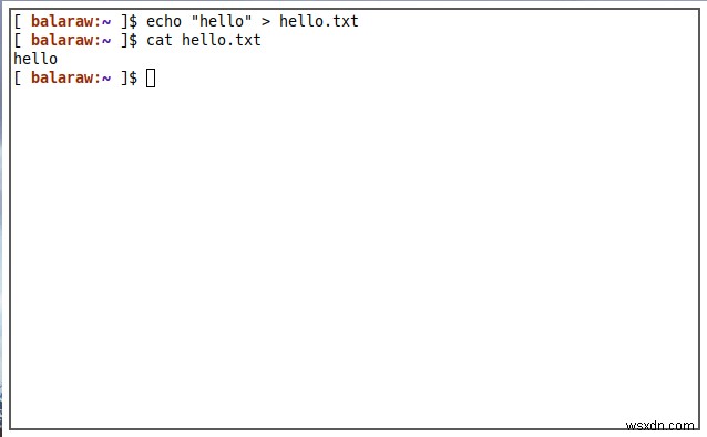 Cách lưu đầu ra Terminal vào file trên Linux