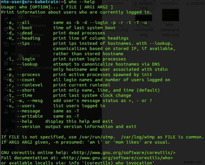 Cách liệt kê tất cả người dùng đang đăng nhập trên Linux