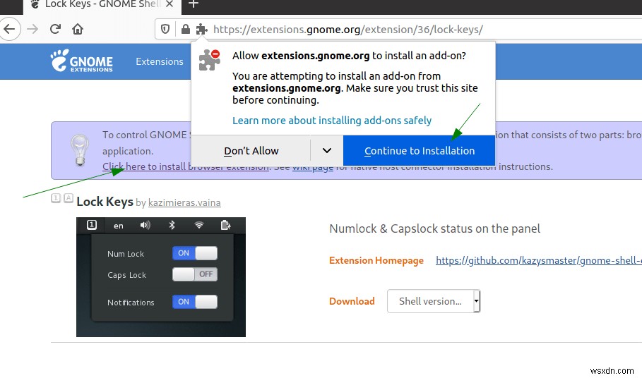 Cách bật chỉ báo phím Caps Lock trong Ubuntu
