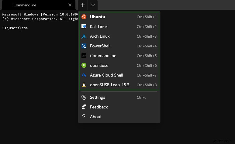 Cách reset mật khẩu user WSL