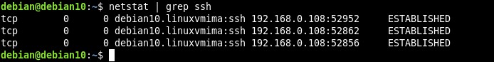Cách hiển thị tất cả kết nối SSH đang hoạt động trong Linux