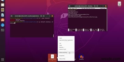 Cách tạo phím tắt trên màn hình nền trong Ubuntu
