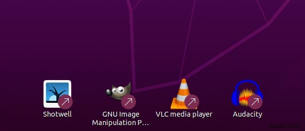Cách tạo phím tắt trên màn hình nền trong Ubuntu