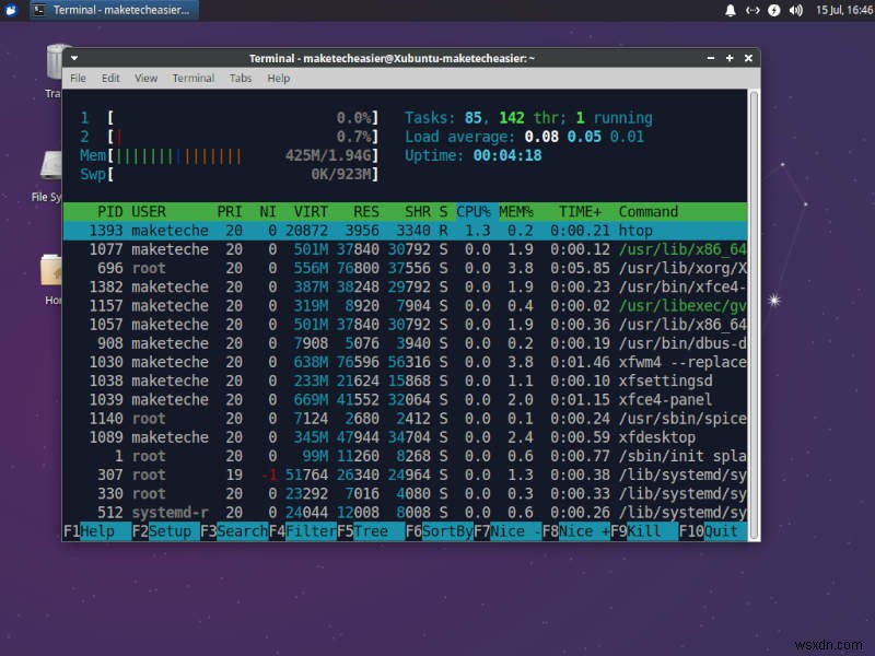 Đánh giá Xfce: Một chiếc máy Linux gọn gàng, mạnh mẽ