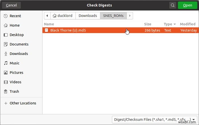 Cách kiểm tra Checksum trong Linux