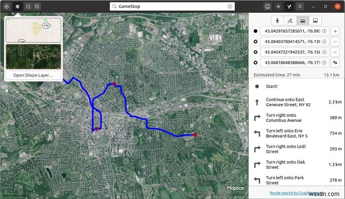 Cách tải Gnome Maps và xuất lộ trình ra PDF