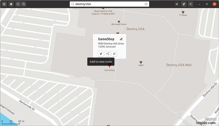 Cách tải Gnome Maps và xuất lộ trình ra PDF