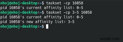 Cách gán nhân CPU với Taskset trong Linux