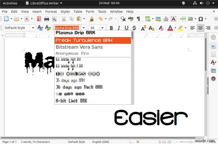 Cách cài đặt Font trong Ubuntu 20.04