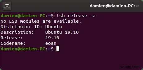 Cách Tìm Tên Và Phiên Bản Phân Phối Linux