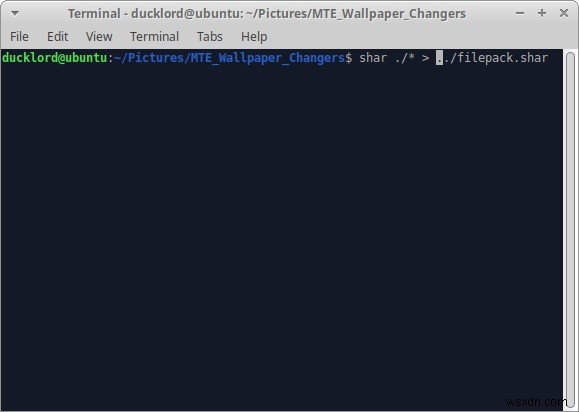 Cách Tạo File Nén Tự Giải Nén Với Shar Trong Linux
