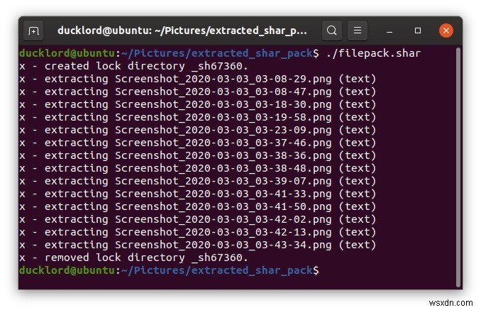 Cách Tạo File Nén Tự Giải Nén Với Shar Trong Linux