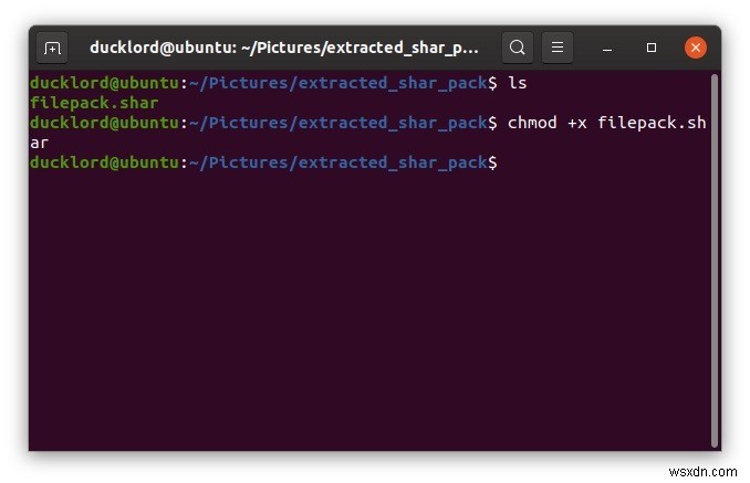Cách Tạo File Nén Tự Giải Nén Với Shar Trong Linux