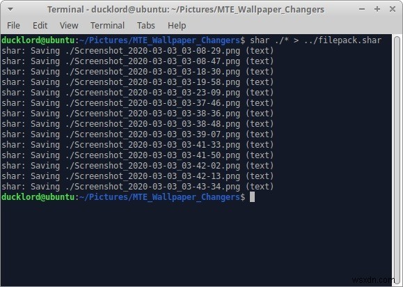 Cách Tạo File Nén Tự Giải Nén Với Shar Trong Linux