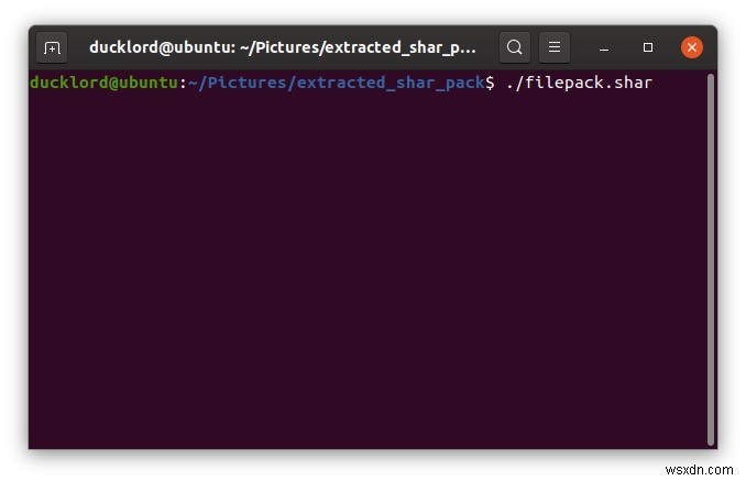 Cách Tạo File Nén Tự Giải Nén Với Shar Trong Linux