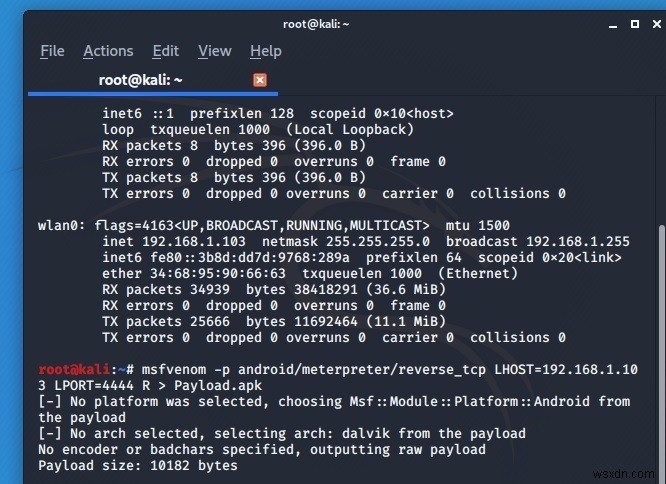 Cách Chạy Kiểm Thử Xâm Nhập Camera Điện Thoại Android Bằng Kali Linux