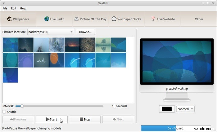 5 Trong Những Chương Trình Thay Đổi Hình Nền Tốt Nhất Cho Linux