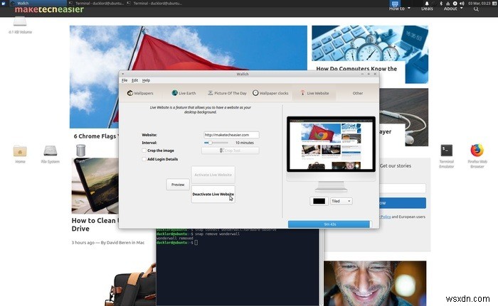 5 Trong Những Chương Trình Thay Đổi Hình Nền Tốt Nhất Cho Linux