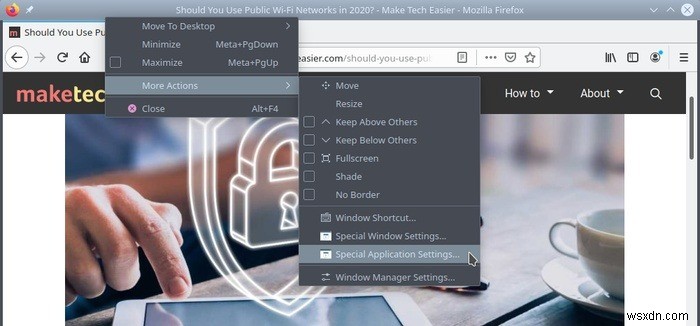 Cách Quản Lý Tốt Hơn Cửa Sổ Ứng Dụng Trong KDE