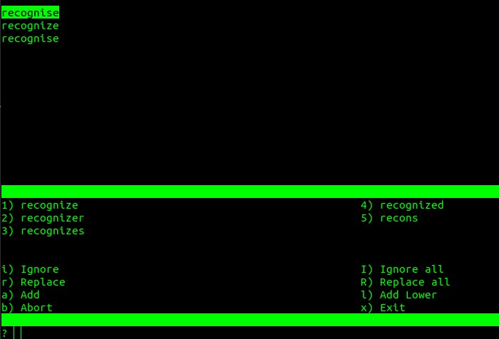 Cách Kiểm Tra Chính Tả Trong Terminal Linux