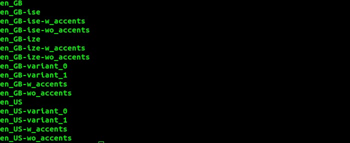 Cách Kiểm Tra Chính Tả Trong Terminal Linux