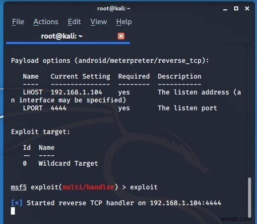 Cách Truy Cập Điện Thoại Android Bằng Kali Linux