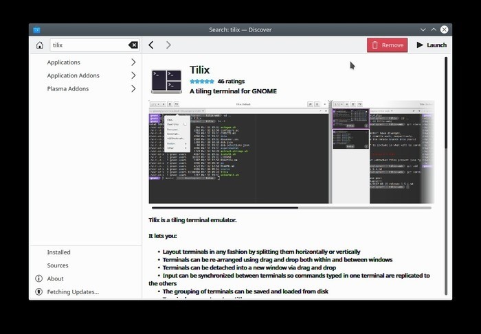 Nâng Cấp Terminal Linux Với Tilix