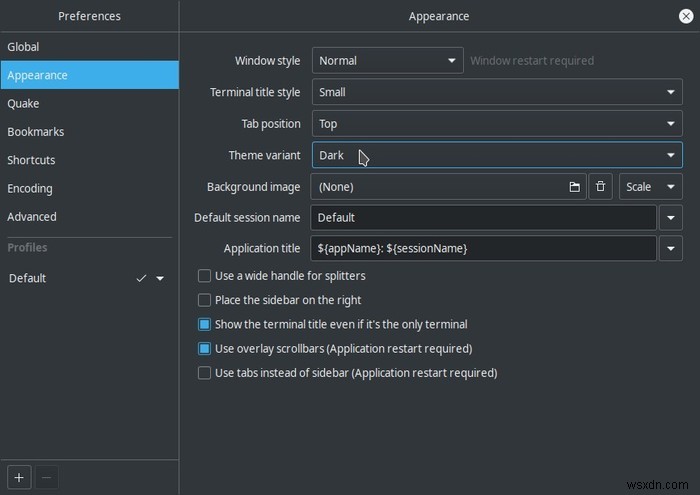 Nâng Cấp Terminal Linux Với Tilix