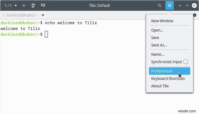 Nâng Cấp Terminal Linux Với Tilix