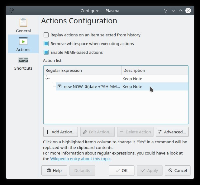 Cách Sao Lưu Lịch Sử Clipboard Với Widget Clipboard Của KDE