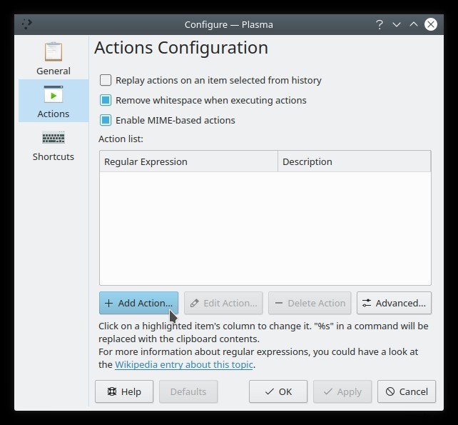 Cách Sao Lưu Lịch Sử Clipboard Với Widget Clipboard Của KDE