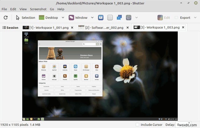 8 cách chụp màn hình (Screenshot) trên Linux