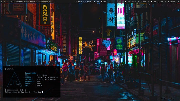 6 Màn Hình Desktop Linux Tùy Chỉnh Để Cảm Hứng