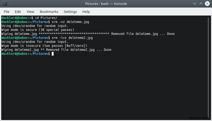 Cách Xóa Hoàn Toàn File Trên Linux