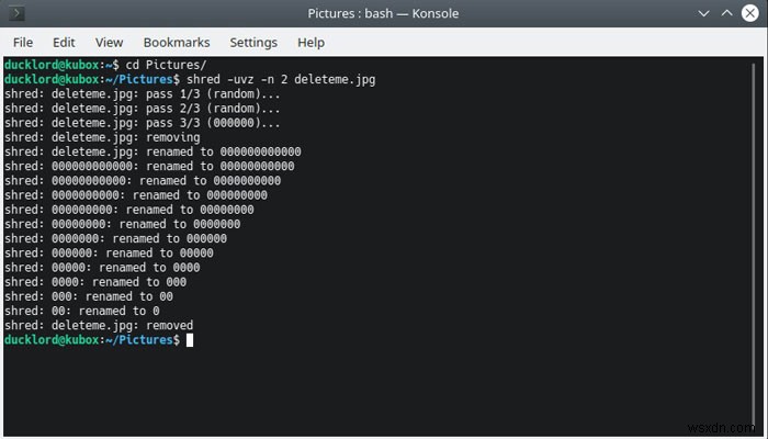Cách Xóa Hoàn Toàn File Trên Linux