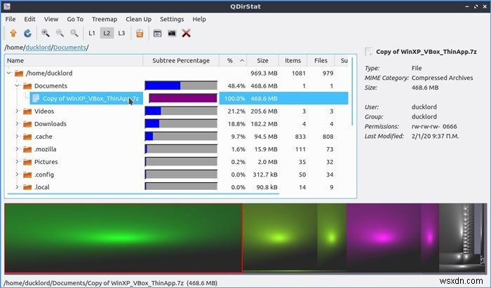 Cách Phát Hiện Và Dọn Dẹp Bộ Nhớ Ổ Cứng Với QDirStat Trên Linux