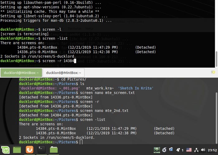 Cách Đa Nhiệm Trong Terminal Linux Với Screen