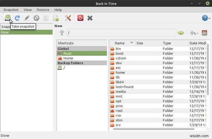 4 Thay Thế Time Machine Cho Linux