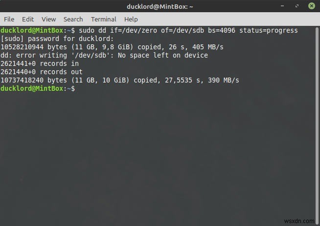 Cách Xóa Sạch Ổ Cứng Trên Linux