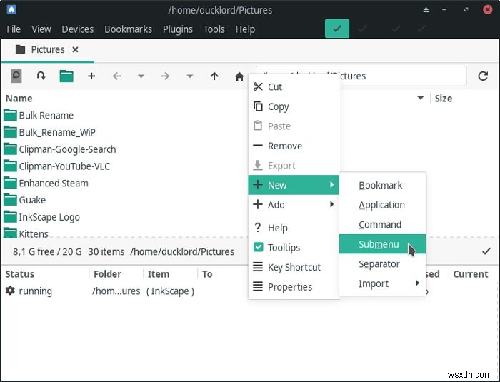 Cách mở nhiều file cùng lúc với SpaceFM trên Linux